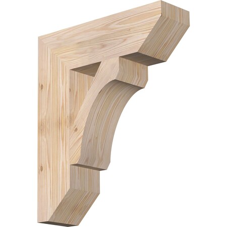 Ekena Millwork Legacy Slat Smooth Bracket, Douglas Fir, 5 1/2"W x 20"D x 24"H BKT06X20X24LEC06SDF